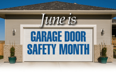 June is Garage Door Safety Month